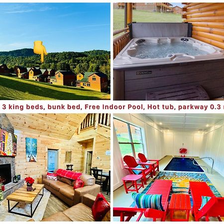 New! Indoor Pool/Ps 5/Hot Tub/Parkway Villa Pigeon Forge Exteriör bild