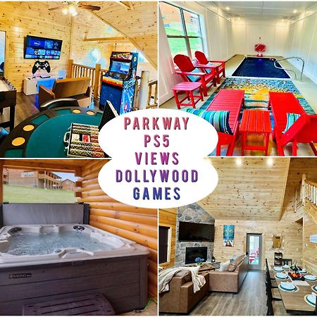 New! Indoor Pool/Ps 5/Hot Tub/Parkway Villa Pigeon Forge Exteriör bild