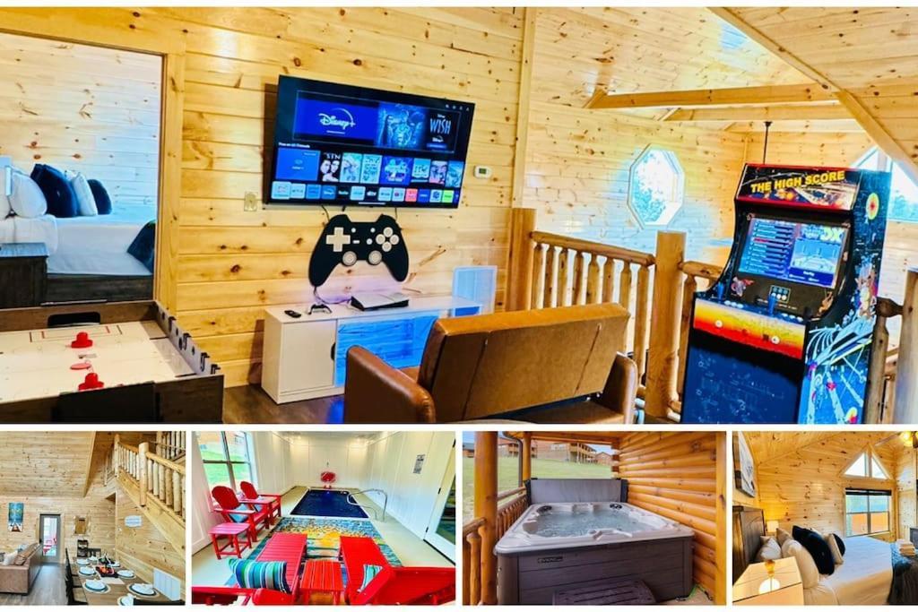 New! Indoor Pool/Ps 5/Hot Tub/Parkway Villa Pigeon Forge Exteriör bild